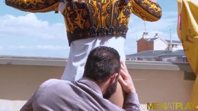 MENATPLAY - Bull fighter Denis Vega anal fucked by businessman
