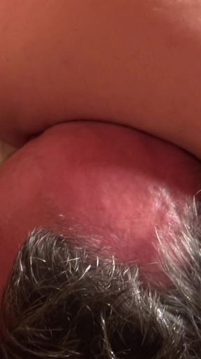 Sadistic facesitting punishment in sauna!