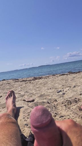 At the nude beach