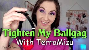 Tighten My Ballgag - TerraMizu - HD 720 WMV