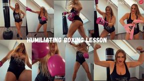 Humiliating Boxing Lesson MP4