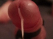 Shock Estim: Electrostimulation Male Genitalia with Orgasm - SMALL COCK SHOOT!