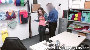 Curly Lily Glee searched by Justin Magnum and fucked