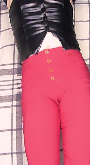 04 Linai Mod Paris Pants Red
