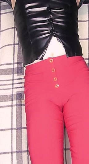 04 Linai Mod Paris Pants Red