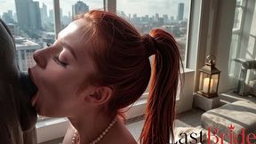 my new wife turned out to be a total slut and i fucked her pussy on our wedding night [ai]