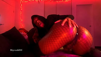 Bbycash069 Dressed Like Sexy Femboy In Fishnets