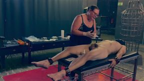 Dominatrix Mistress April - Three Slaves with One Whip - Part 4