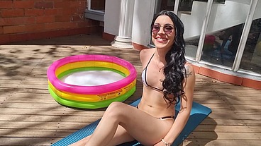 BTS Rousse Black - Pool Party Sex + Pissing. LTP336