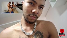 bianca naldy dando o cuzinho e a buceta para dois homens dotados - pitbull porn * joao o safado