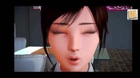 Blonde Teen With Big Ass Gets Fucked By Stepdad In 3D Hentai Adventure