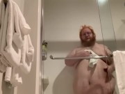 The showering rat