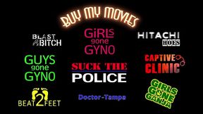 Latina doctor makes human guinea pig cum with Hitachi