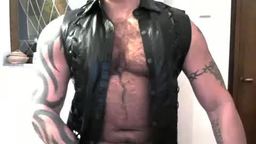 Muscle Bear in Leather