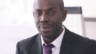 BLACKED Hot Megan Rain gets DP'd by her Sugar Daddy and his Friend