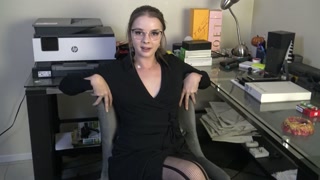 Sexy CEO Lola Leda smokes while you stroke (Trailer- Full vid on OF &amp; MV)