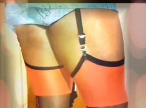 BlueGirl70 Sensual Stocking Thighs