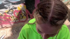 Claudia gets a creampie