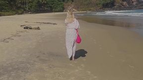 Amateur Blonde Mature Wife Has Sex After Walking