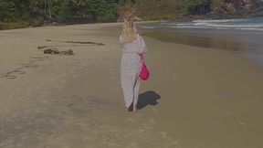 Amateur Blonde Mature Wife Has Sex After Walking