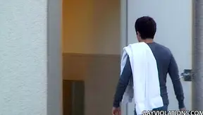 Hung Twink Spotted Peeping, Shows Off Hot Body Takes Thick Dick Deep – GayXXX