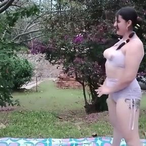 Horny Lesbians Doing Yoga and Licking Their Pussies