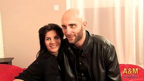 La morenaza ca&ntilde_&oacute_n y su novio italiano nos muestran como se disfruta del sexo en pareja.