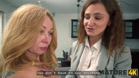 Unexpected Encounter: A Thrilling Threesome with Our Alluring Mature Neighbor Featuring Princess Lili