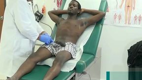 medicial exame black guy