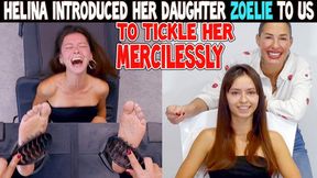 HELINA INTRODUCED HER DAUGHTER ZOELIE TO US TO TICKLE HER MERCILESSLY - FULL HD mp4