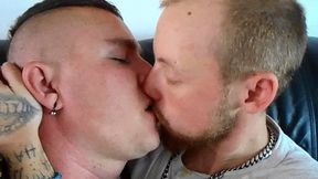 Gay Kissing and Mouth Fetish 26 - CUSTOM VIDEO - JC Dickerson - Leo Blue - Manpuppy - WMV 1080