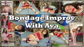 Bondage Improv With Ava - The Complete Video - Ava Sinclaire - 1920x1080