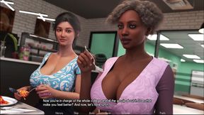 Alternative Shemevolution 3 Ning Gave Sarah a Boobjob at the Gym