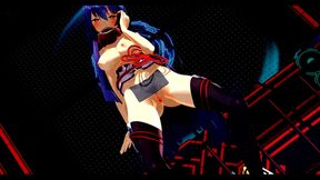 Sexy MMD Anime Girl Dances Seductively For Your Pleasure