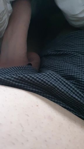 Step mom hand on step son leg close to hus dick   Clip 2