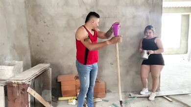 having sex with the construction worker