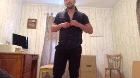 XXL man meat boy unwrap taunt