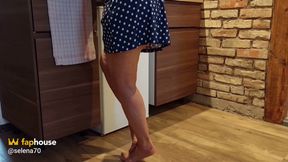 Mature Blonde Wife Enjoys Daily Quickie