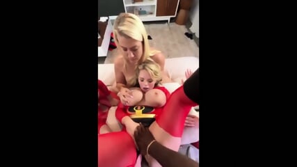 Mellanie Monroe, Stella Andrews, Greedy Groove, Rylee Raye - INCREDIBLES BGGGG Stepfamily Gangbang