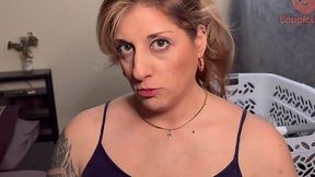StepMom’s Stinky Panties Get Sniffed Before She Sucks Cock POV & Swallows Every Drop in 12 Minutes