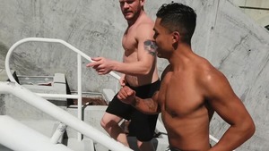 SeanCody.com - American Asher doggy fuck in the gym