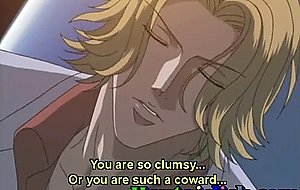 Handsome hentai gay man hardcore anal sex on the couch