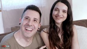 porn casting with sweet young petite spanish babe ohana petite and kevin white