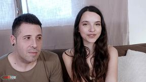 porn casting with sweet young petite spanish babe ohana petite and kevin white