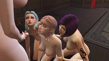 ESTUDANTES S&Atilde_O FODIDAS POR SUCCUBUS AO ENTRAREM EM CASA MAL ASSOMBRADA | THE SIMS 4