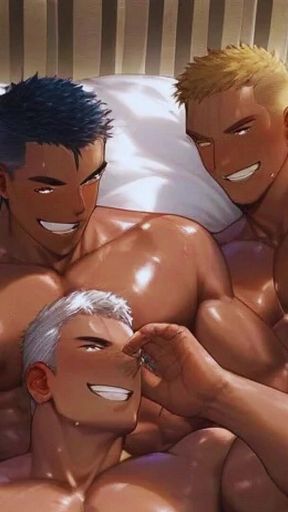 Intense Gay Orgy with Twinks and Muscular Young Men. Anime Hentai Pinoy Yaoi