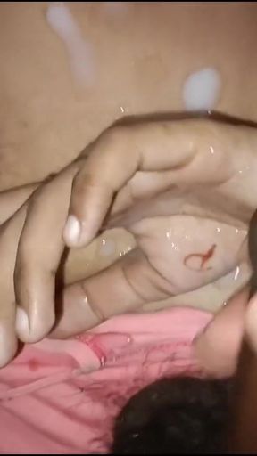 Captivating moment from &quot;Jerk off On Boobs , Masterbate on Boobs , Masterbate on desi village bhabhi , Masterbate on Indian&quot;
