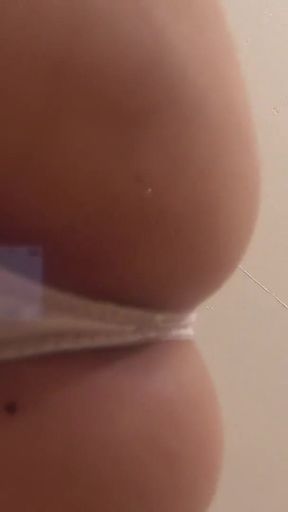 POV, Facesitting Box. You Become a Tutor and a Female Student Crushes Your Face with Her Wedgie Thong Panties Ass and Pussy
