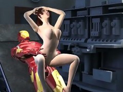 Iron Man Tag Team - Amazing 3D hentai adult world