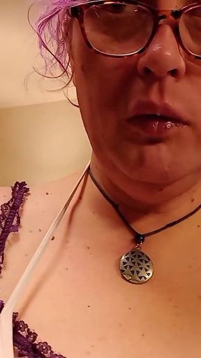 Purple Princess Slipping Sideways